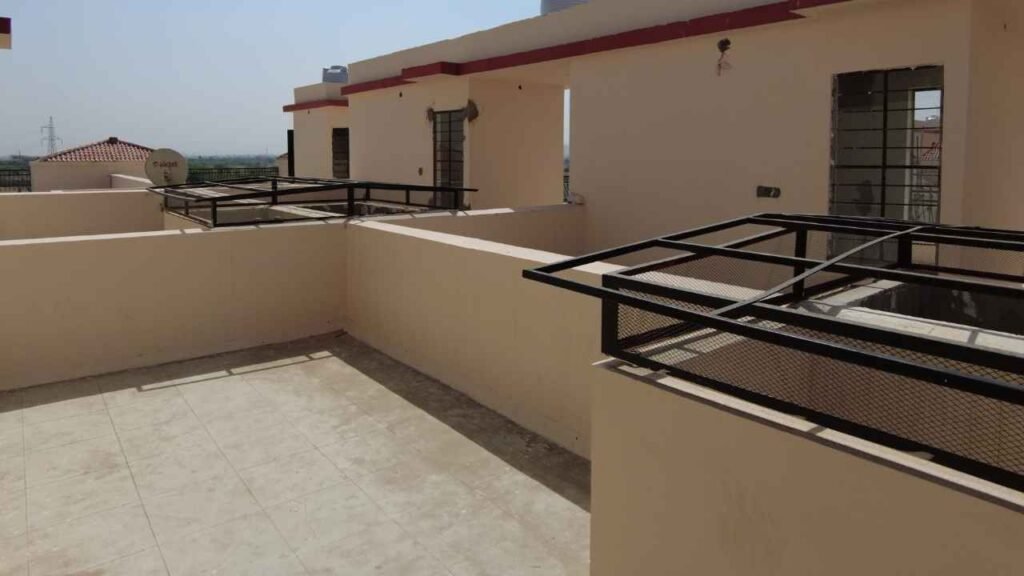Balcony view of chandrakala vihar in Ajmer