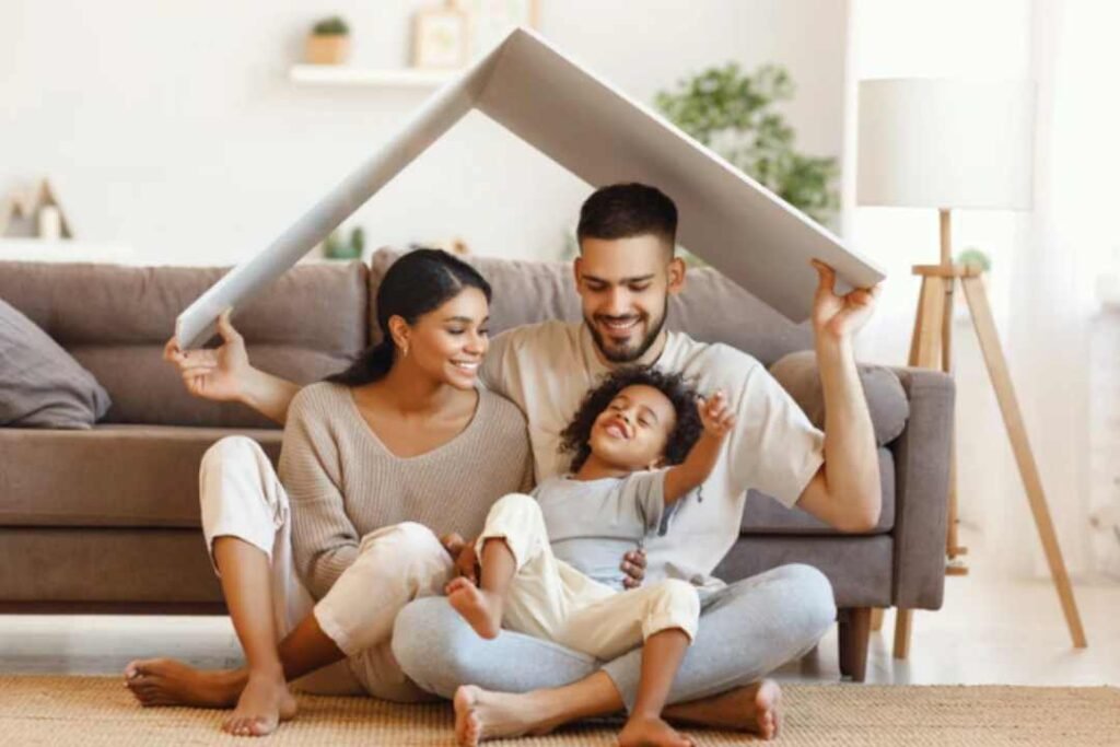 family is happy after living in Globes homes ajmer